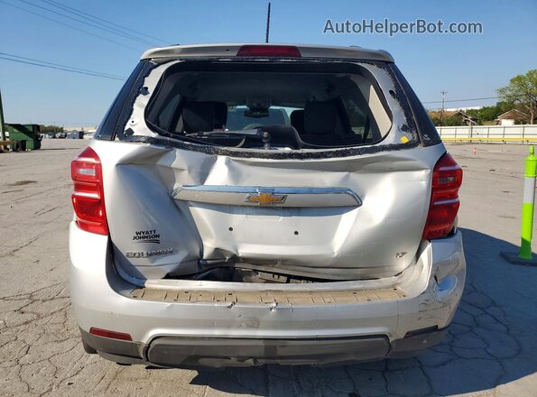 2GNALCEK9H6289977 2017 CHEVROLET EQUINOX Silver Widok z tyłu