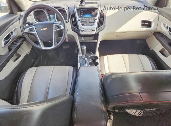 2GNALDEK3H1555948 2017 CHEVROLET EQUINOX White Вид панелі приладів