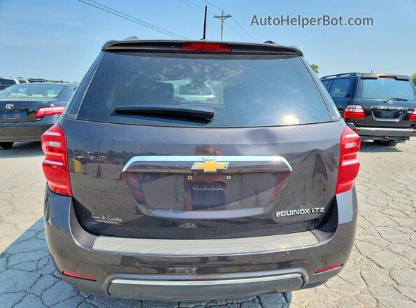 2GNALDEK4G6198541 2016 CHEVROLET EQUINOX Угольный Вид сзади