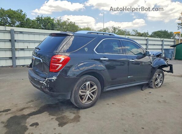 2GNALDEK5G6349192 2016 CHEVROLET EQUINOX Черный Задняя правая четверть