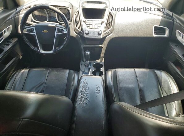 2GNALDEK5G6349192 2016 CHEVROLET EQUINOX Черный Вид панели приборов