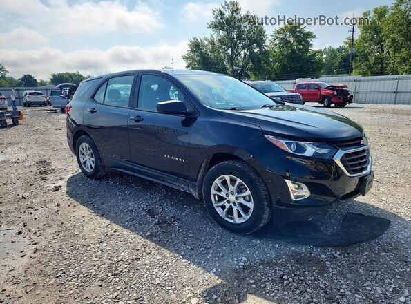 2GNAXHEV2L6162072 2020 CHEVROLET EQUINOX Black Przód prawy