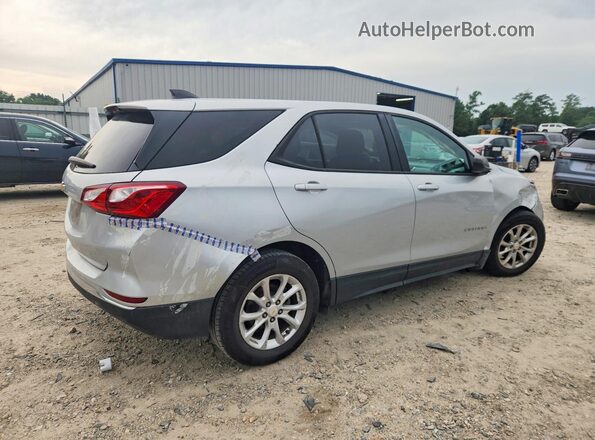 2GNAXHEV7J6196554 2018 CHEVROLET EQUINOX Серебряный Задняя правая четверть