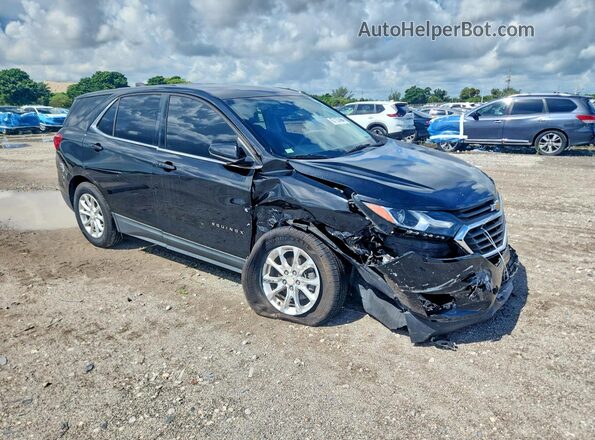 2GNAXJEV3J6194243 2018 CHEVROLET EQUINOX Black Przód prawy