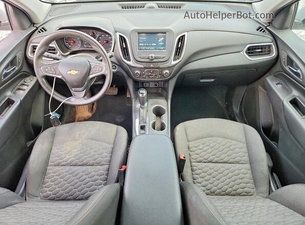 2GNAXJEV7J6107637 2018 CHEVROLET EQUINOX Silver Vista del salpicadero