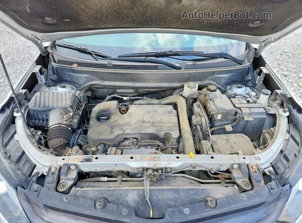 2GNAXJEV7J6107637 2018 CHEVROLET EQUINOX Silver Vista del compartimento del motor