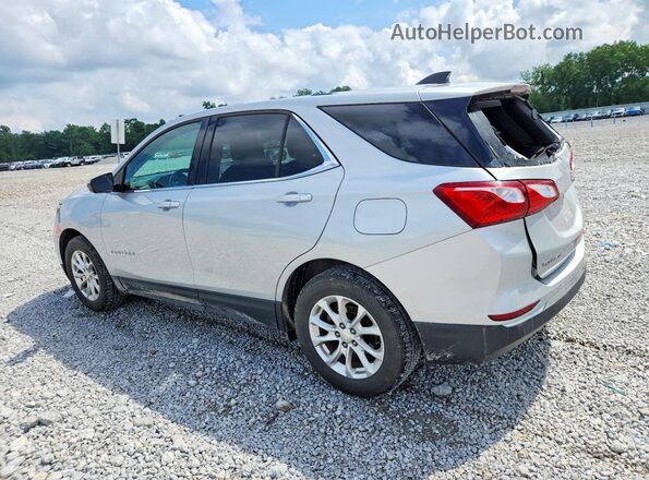 2GNAXJEV7J6107637 2018 CHEVROLET EQUINOX Silver Trasero izquierdo