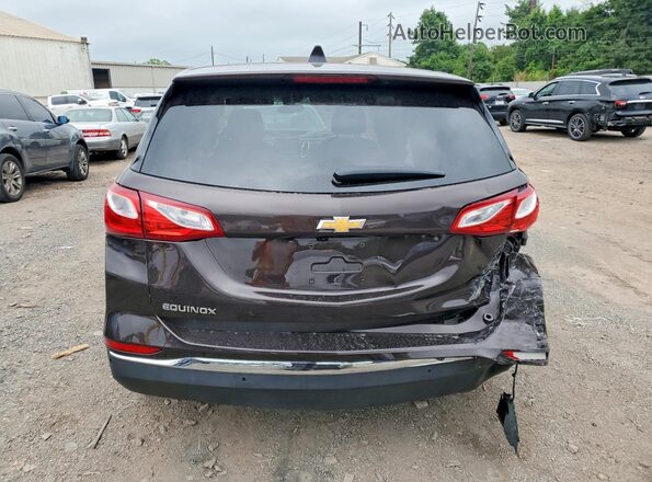2GNAXKEV0L6203439 2020 CHEVROLET EQUINOX Коричневый Вид сзади