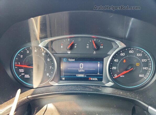 2GNAXKEV3K6145809 2019 CHEVROLET EQUINOX Black Սարքավորումների վահանակի տեսք