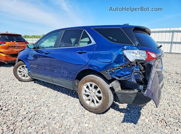 2GNAXKEV5M6147046 2021 CHEVROLET EQUINOX Синий Задняя левая четверть