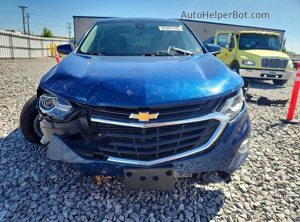 2GNAXKEV5M6147046 2021 CHEVROLET EQUINOX Синий Вид спереди
