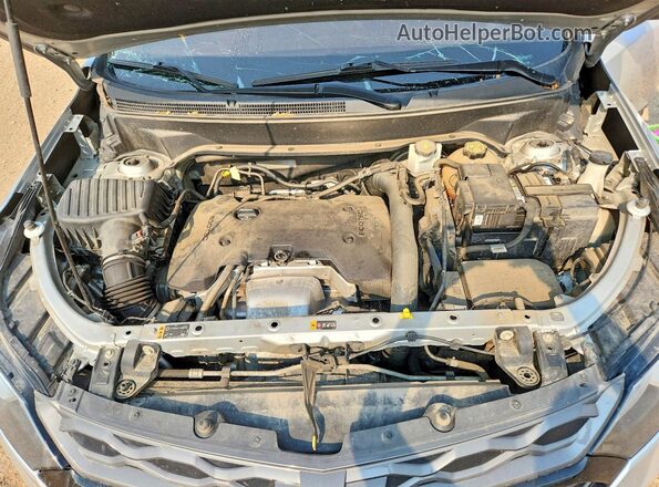 2GNAXLEX1K6158856 2019 CHEVROLET EQUINOX Silver ძრავის განყოფილების ხედი