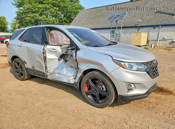 2GNAXLEX1K6158856 2019 CHEVROLET EQUINOX Silver წინა მარჯვენა