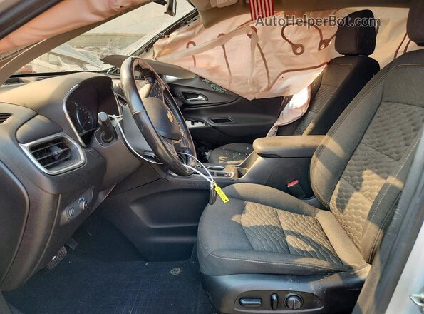 2GNAXLEX1K6158856 2019 CHEVROLET EQUINOX Silver წინა სალონის ხედი