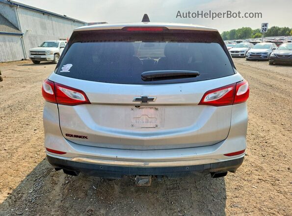 2GNAXLEX1K6158856 2019 CHEVROLET EQUINOX Silver უკანა ხედი