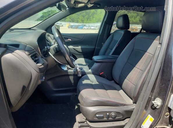 2GNAXMEV0N6103985 2022 CHEVROLET EQUINOX Black Front interior view