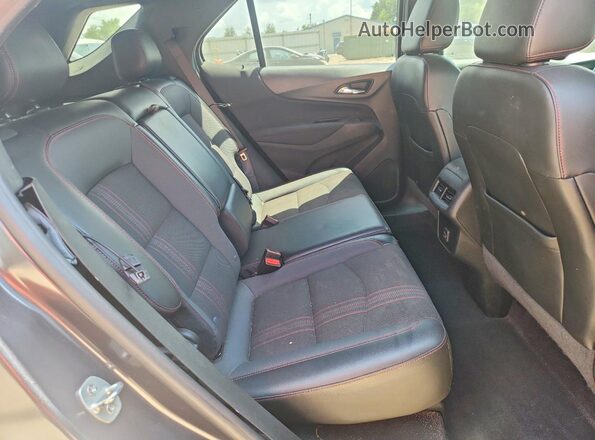 2GNAXMEV0N6103985 2022 CHEVROLET EQUINOX Black Rear interior view