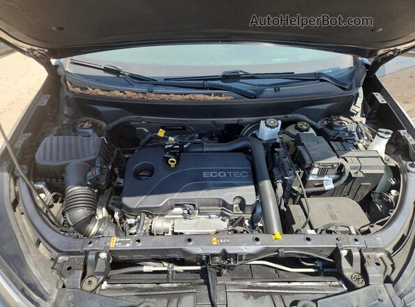 2GNAXMEV0N6103985 2022 CHEVROLET EQUINOX Black Engine compartment view