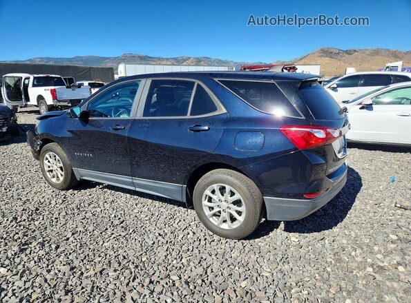 2GNAXSEV0L6107908 2020 CHEVROLET EQUINOX Blue Trasero izquierdo