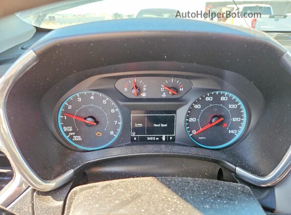 2GNAXSEV0L6107908 2020 CHEVROLET EQUINOX Blue Vista del cuadro de instrumentos
