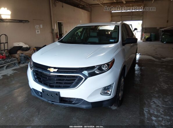 2GNAXSEV1M6161607 2021 CHEVROLET EQUINOX White Vista tres cuartos delantera izquierda