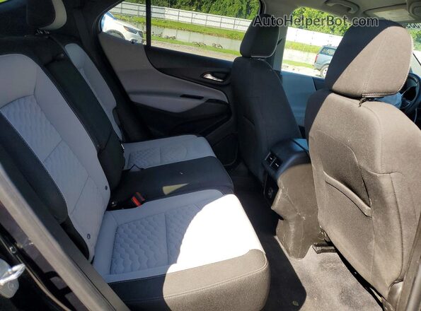 2GNAXTEV0M6161880 2021 CHEVROLET EQUINOX Black Вид задньої частини салону