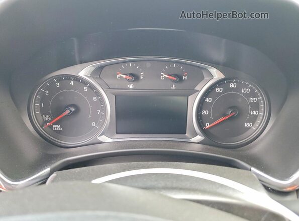 2GNAXUEV2L6139030 2020 CHEVROLET EQUINOX White Вид щитка приладів