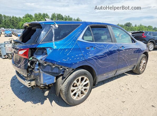 2GNAXUEV2M6101671 2021 CHEVROLET EQUINOX Blue Rear right