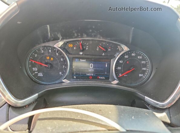 2GNAXUEV2M6101671 2021 CHEVROLET EQUINOX Blue Instrument cluster view