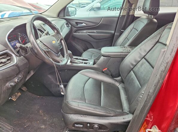 2GNAXUEV3M6148210 2021 CHEVROLET EQUINOX Burgundy Widok wnętrza z przodu