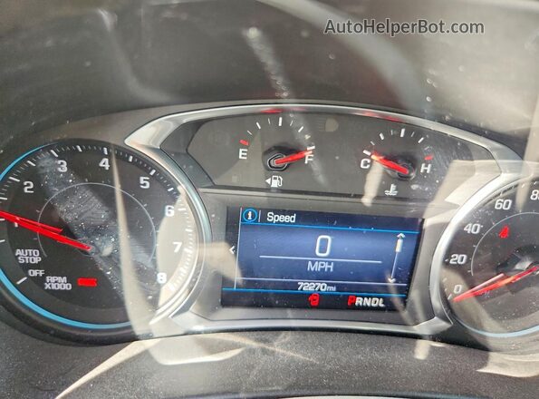 2GNAXUEVXK6114276 2019 CHEVROLET EQUINOX Черный Вид щитка приборов