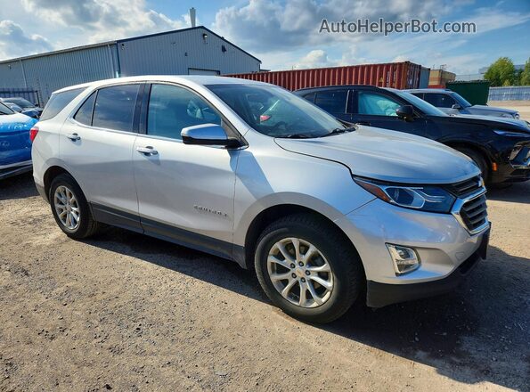 2GNAXUEVXK6239021 2019 CHEVROLET EQUINOX Silver Przód prawy