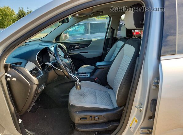 2GNAXUEVXK6239021 2019 CHEVROLET EQUINOX Silver Widok wnętrza z przodu