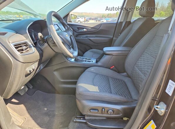 2GNAXUEVXM6105774 2021 CHEVROLET EQUINOX Синий Вид салона спереди