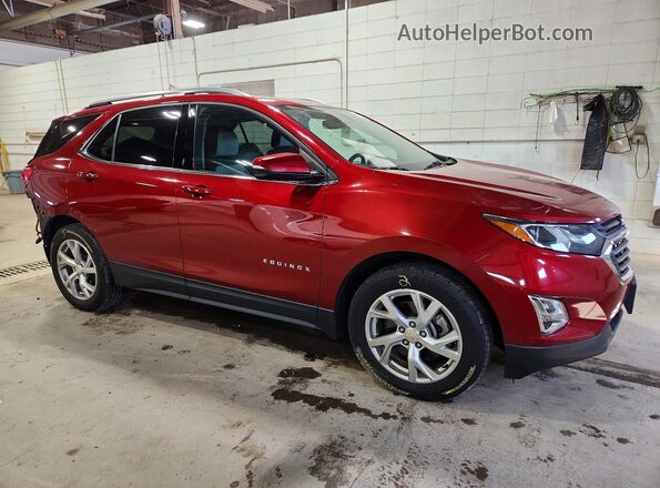 2GNAXVEX1K6240551 2019 CHEVROLET EQUINOX Red Передня права чверть