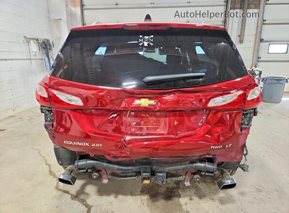 2GNAXVEX1K6240551 2019 CHEVROLET EQUINOX Red Вид ззаду