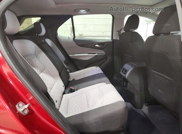 2GNAXVEX1K6240551 2019 CHEVROLET EQUINOX Red Вид задньої частини салону
