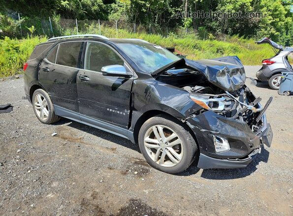 2GNAXWEX9J6308289 2018 CHEVROLET EQUINOX Black Delantero derecho