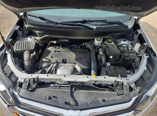 2GNAXYEX0K6237299 2019 CHEVROLET EQUINOX Silver Engine compartment view