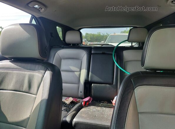 2GNAXYEX0K6237299 2019 CHEVROLET EQUINOX Silver Rear seats view
