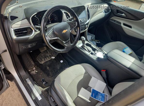 2GNAXYEX0K6237299 2019 CHEVROLET EQUINOX Silver Dashboard view