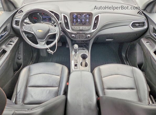 2GNAXYEX7K6240345 2019 CHEVROLET EQUINOX Белый Вид панели приборов