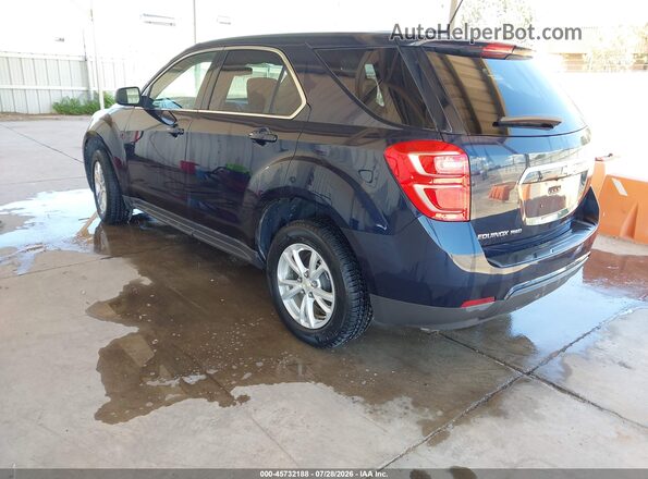 2GNFLEEK2H6333299 2017 CHEVROLET EQUINOX Dark Blue Trasero izquierdo