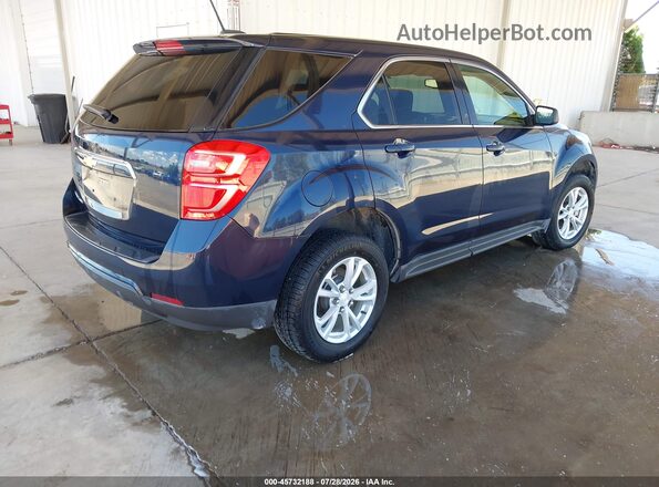 2GNFLEEK2H6333299 2017 CHEVROLET EQUINOX Dark Blue Trasero derecho