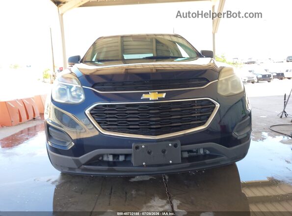 2GNFLEEK2H6333299 2017 CHEVROLET EQUINOX Dark Blue Vista frontal