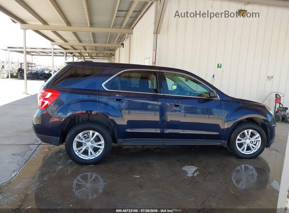 2GNFLEEK2H6333299 2017 CHEVROLET EQUINOX Dark Blue Vista interior trasera