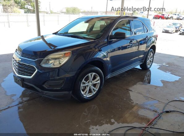 2GNFLEEK2H6333299 2017 CHEVROLET EQUINOX Dark Blue Vista tres cuartos delantera izquierda