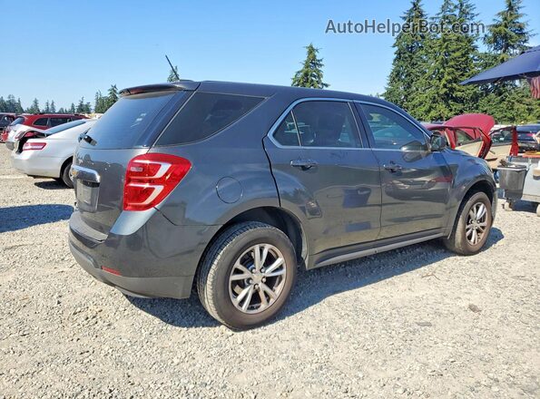 2GNFLEEK5H6206367 2017 CHEVROLET EQUINOX Charcoal Հետևի աջ