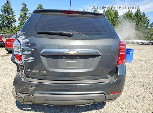 2GNFLEEK5H6206367 2017 CHEVROLET EQUINOX Charcoal Հետևի տեսք