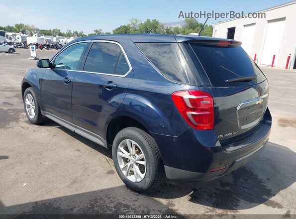2GNFLEEK5H6316268 2017 CHEVROLET EQUINOX Dark Blue Tył lewy